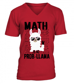Math is no prob-llama shirt