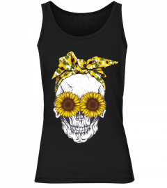 Skull Sunflower