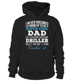 MENS SUPER COOL DRILLERS DAD TSHIRT FAT