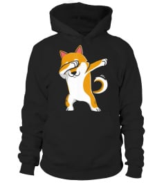 Dabbing Shiba Inu Kids T-Shirt Shiba Inu