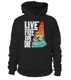 LIVE FREE OR DIE RETRO NEW HAMPSHIRE NAT