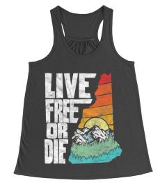 LIVE FREE OR DIE RETRO NEW HAMPSHIRE NAT