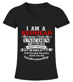 DESIGNED BY REDHEAD T-SHIRTS