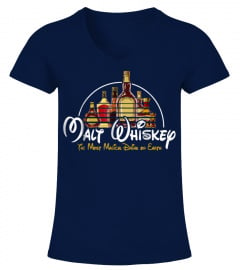 Malt Whiskey T-Shirt Gift For Men Women