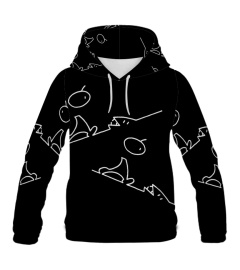 TARARI TARARA ALL OVER HOODIE