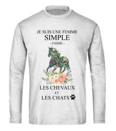 les chevaux et les chats