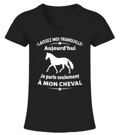 Je parle Seulement à mon cheval