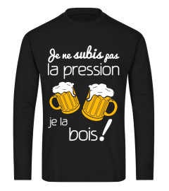 Je ne subis pas la pression je la bois