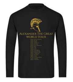 Ancient History Shirt - Alexander The Great World Tour