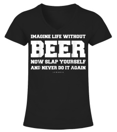 Funny Beer Shirts - Imagine Life Without Beer - Funny Gift