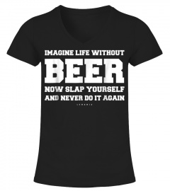 Funny Beer Shirts - Imagine Life Without Beer - Funny Gift