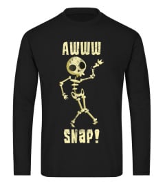 Funny Broken Arm Shirt Awww Snap! Skeleton Broken Bone