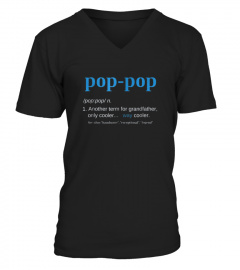 Pop Pop Gifts Grandpa Fathers Day T-Shirt Pop-Pop Tee