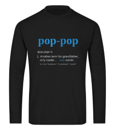 Pop Pop Gifts Grandpa Fathers Day T-Shirt Pop-Pop Tee