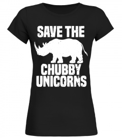 Save The Chubby Unicorn - Funny Quote Tees Hipster Men's T-Shirt
