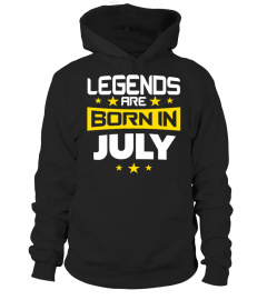 Legends Are Born In July - july birthday shirt, july birthday shirts, july birthday t shirt, july birthday t shirts