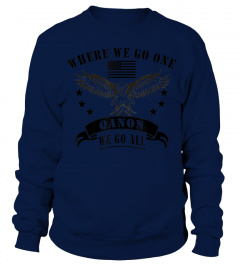 Q Anon T-shirt WWG1WGA American Flag Eagle Patriotic