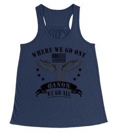 Q Anon T-shirt WWG1WGA American Flag Eagle Patriotic