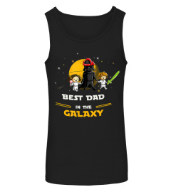 Father Daughter and Son  Best DAD in the galaxy TShirt
