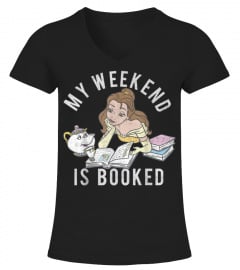 Disney Beauty And The Beast Belle My Weekend Is Booked TShirt