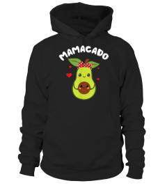 Mamacado T-Shirt Cute Avocado Pregnant Mom Gift Shirt