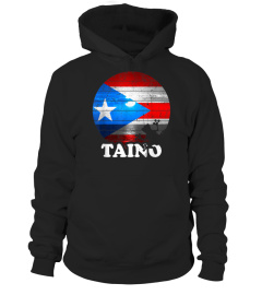 Puerto Rico Flag Sun Beach Coqui in corner Taino Shirt