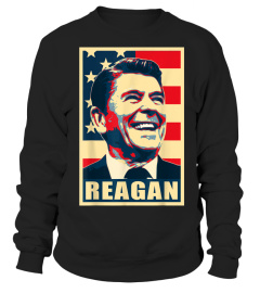 Ronald Reagan Happy Poster Pop Art T-Shirt