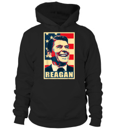 Ronald Reagan Happy Poster Pop Art T-Shirt