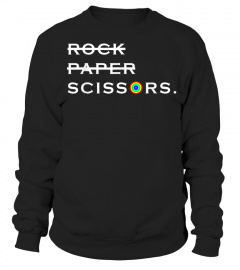Rock Paper Scissors Lesbian LGBT Gay Pride  T-Shirt