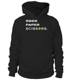 Rock Paper Scissors Lesbian LGBT Gay Pride  T-Shirt