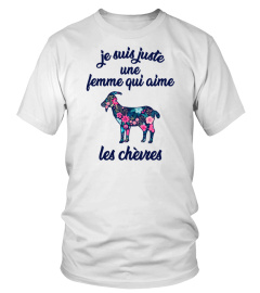 juste une femme qui aime les chèvres