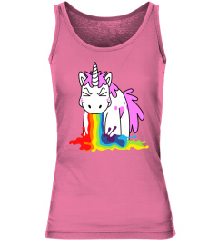 Licorne arc en ciel qui vomit - Unicorn
