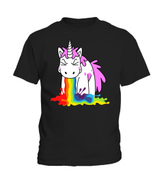 Licorne arc en ciel qui vomit - Unicorn