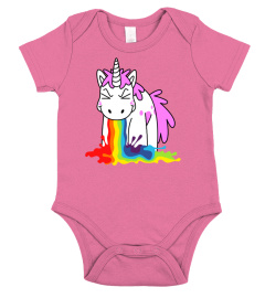 Licorne arc en ciel qui vomit - Unicorn