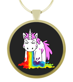 Licorne arc en ciel qui vomit - Unicorn