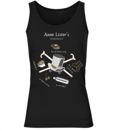 Anne Lister T-Shirt Diaries Hat Cane Thermometer Starter Kit