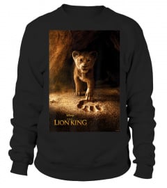 Disney The Lion King Live Action Simba Paw Fill Movie Poster TShirt