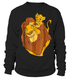 Disney The Lion King Simba and Mufasa Father and Son TShirt