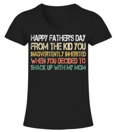 Happy Fathers Day Gift Shirt From The Kid You Inherited Tank Top
