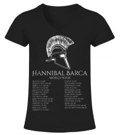 Hannibal Barca World Tour History TShirt