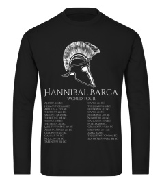 Hannibal Barca World Tour History TShirt