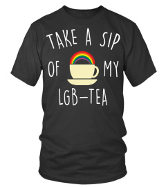 Take A Sip Of My LGBTea LGBT Gay Pride Hoodie