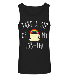 Take A Sip Of My LGBTea LGBT Gay Pride Hoodie