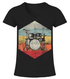 Drums T-Shirt Musical Instrument Musician Drumsticks Gifts