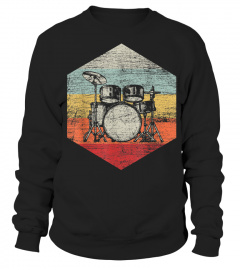 Drums T-Shirt Musical Instrument Musician Drumsticks Gifts