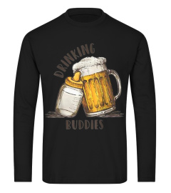 Drinking Buddies Dad And Baby Matching Fist Father Shirt