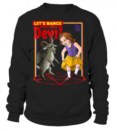 Let's Dance with the Devil T-Shirt Satanic Baphomet game