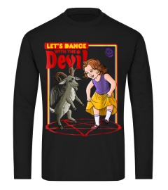 Let's Dance with the Devil T-Shirt Satanic Baphomet game