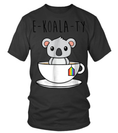 Rainbow Flag Koala Pun - Cute Gay Pride LGBT T-Shirt