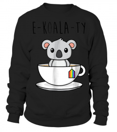 Rainbow Flag Koala Pun - Cute Gay Pride LGBT T-Shirt